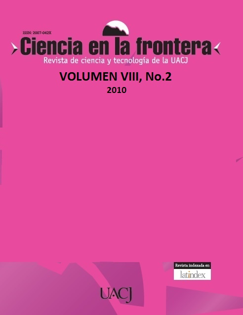 Vol. 8, Núm. 2 (2010)