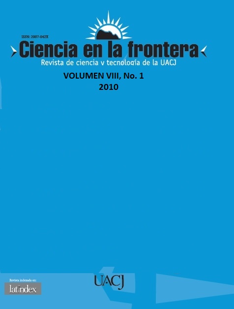 Vol. 8, Núm. 1 (2010)