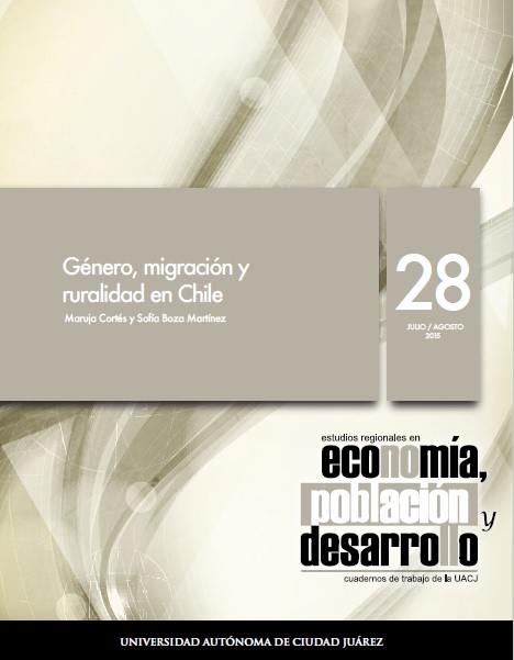 					Ver Vol. 5 Núm. 28 (2015): Género, migración y ruralidad en Chile
				