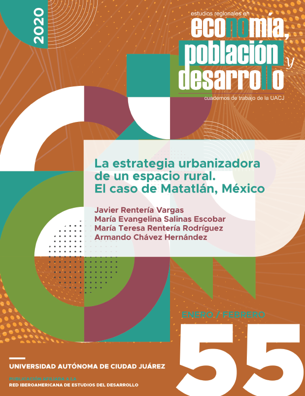 					Ver Vol. 10 Núm. 55 (2020): La estrategia urbanizadora de un espacio rural. El caso de Matatlán, México
				