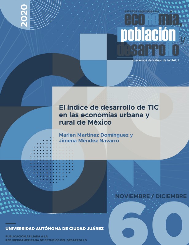 El índice de desarrollo de TIC en las economías urbana y rural de México
