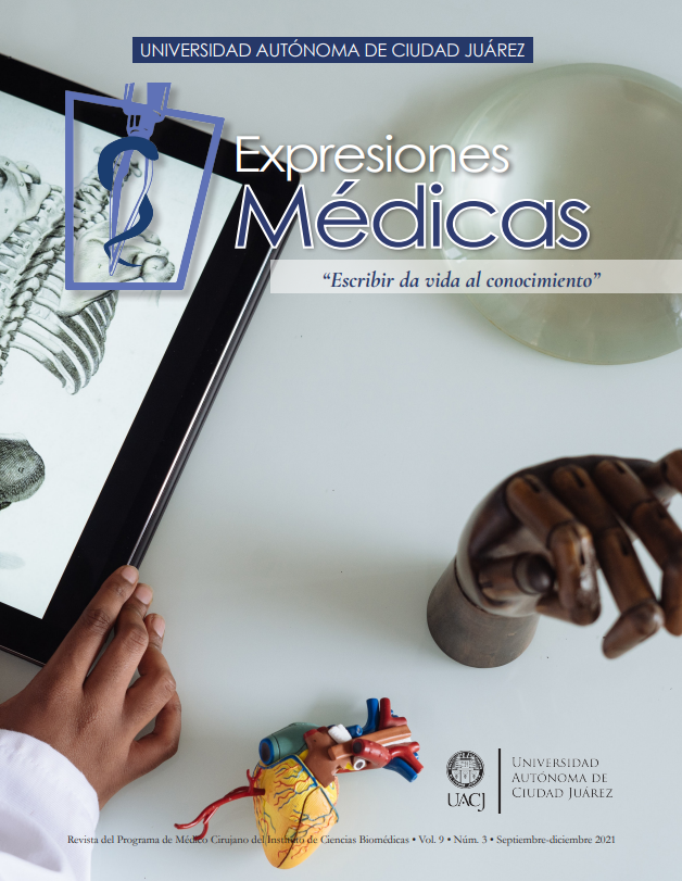 					Ver Vol. 9 Núm. 3 (2021): Revista Expresiones Médicas Septiembre - Diciembre 2021. 
				