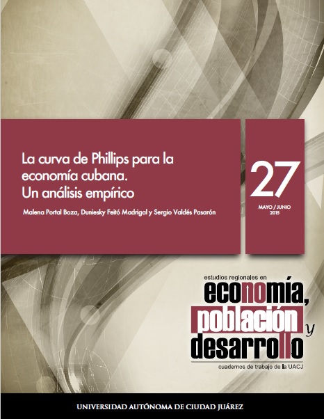 					Ver Vol. 5 Núm. 27 (2015): La curva de Phillips para la economía cubana. Un análisis empírico
				