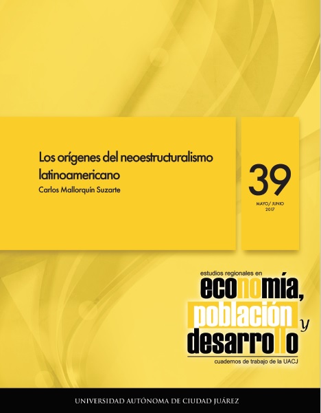 					Ver Vol. 7 Núm. 39 (2017): Los orígenes del neoestructuralismo latinoamericano
				