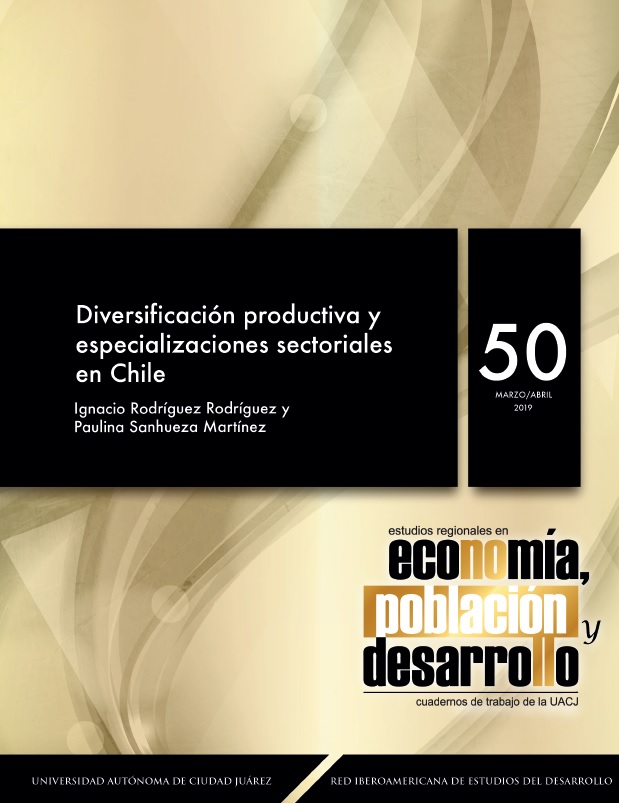 					Ver Vol. 9 Núm. 50 (2019): Diversificación productiva y especializaciones sectoriales en Chile
				